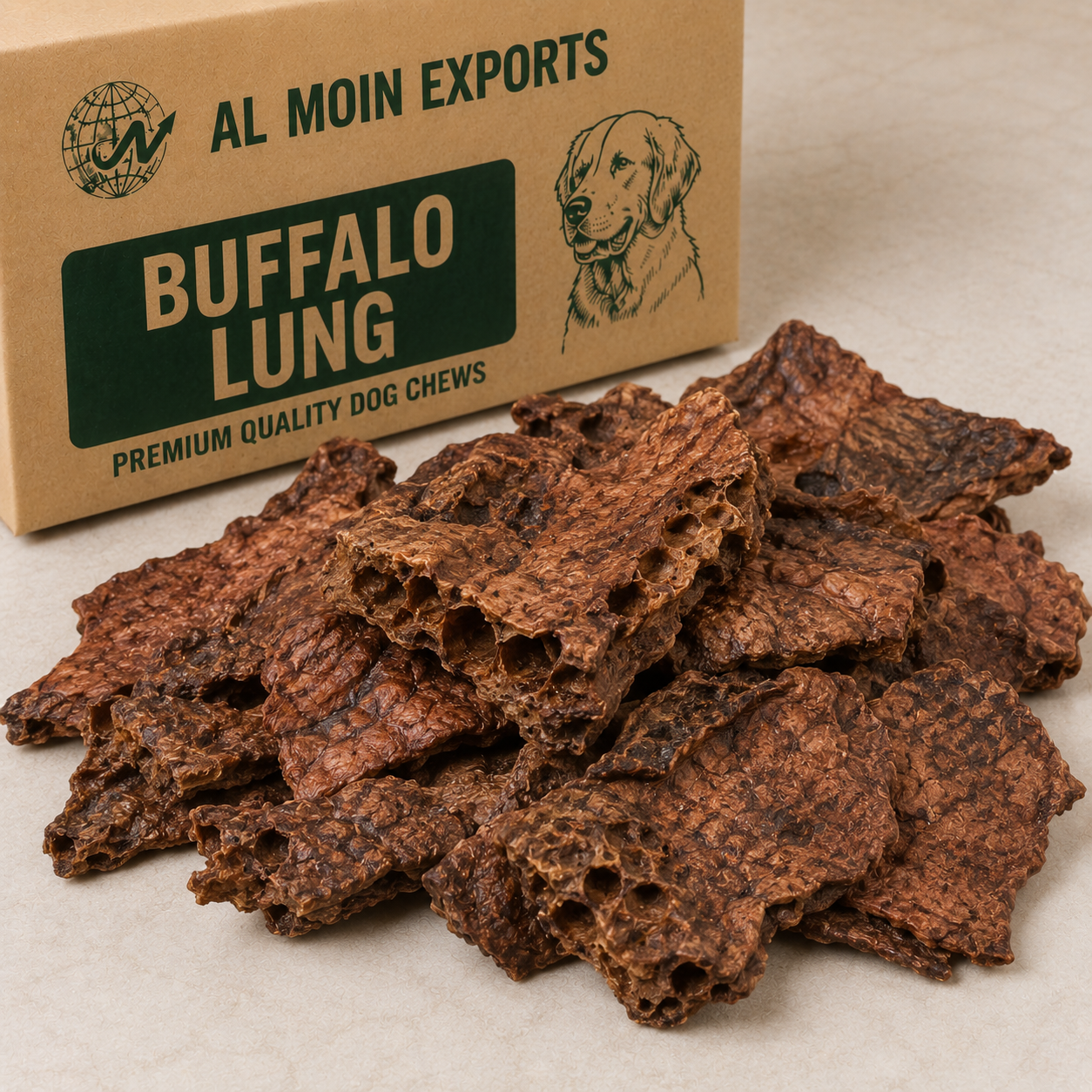 Buffalo Lung Slices