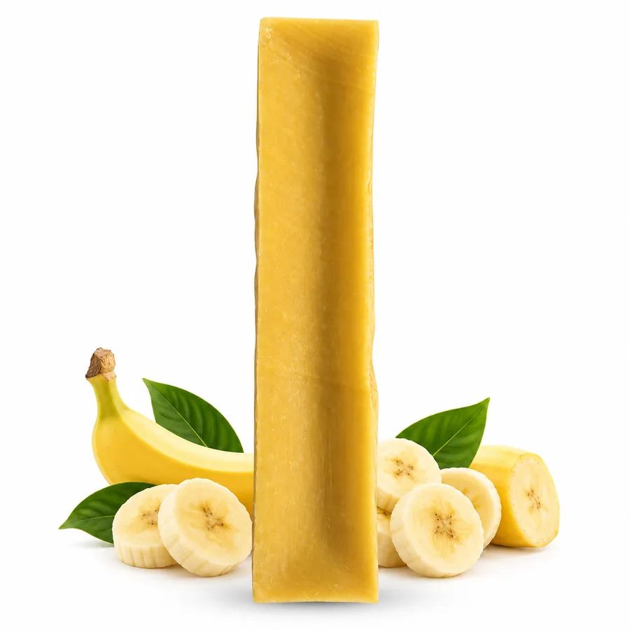 Banana yak cheese chew flavour