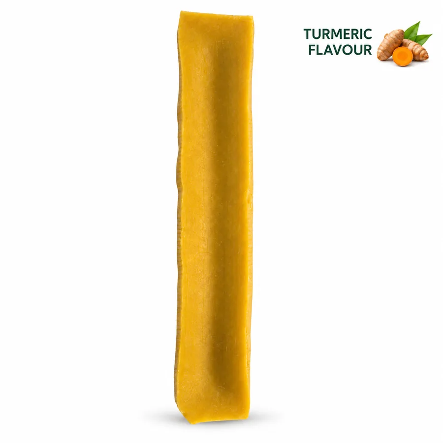 Turmeric yak cheese chew flavour