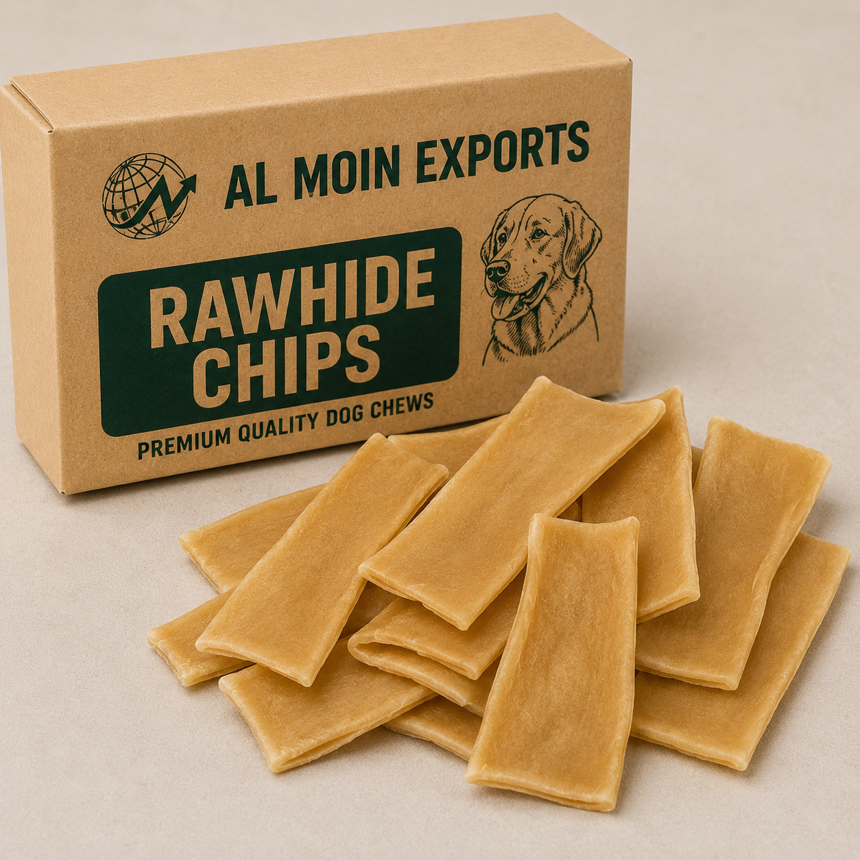 Rawhide Flat Chips